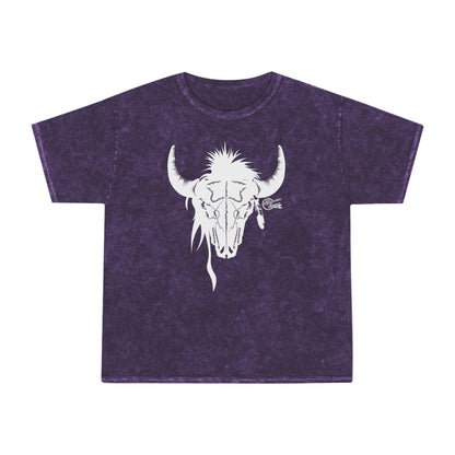 BuckShot Buffalo Unisex Mineral Wash T-Shirt