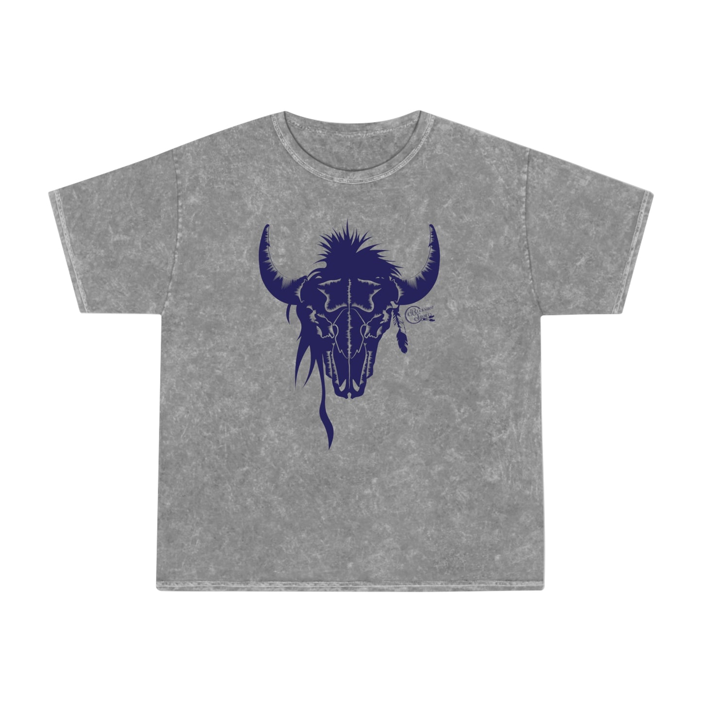 BuckShot Buffalo Unisex Mineral Wash T-Shirt