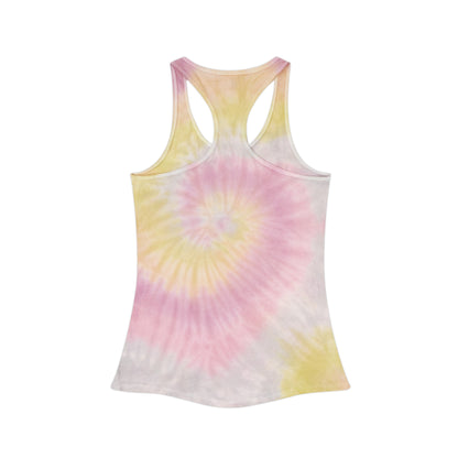 BuckShot Buffalo Tie Dye Racerback Tank Top