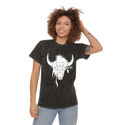 BuckShot Buffalo Unisex Mineral Wash T-Shirt