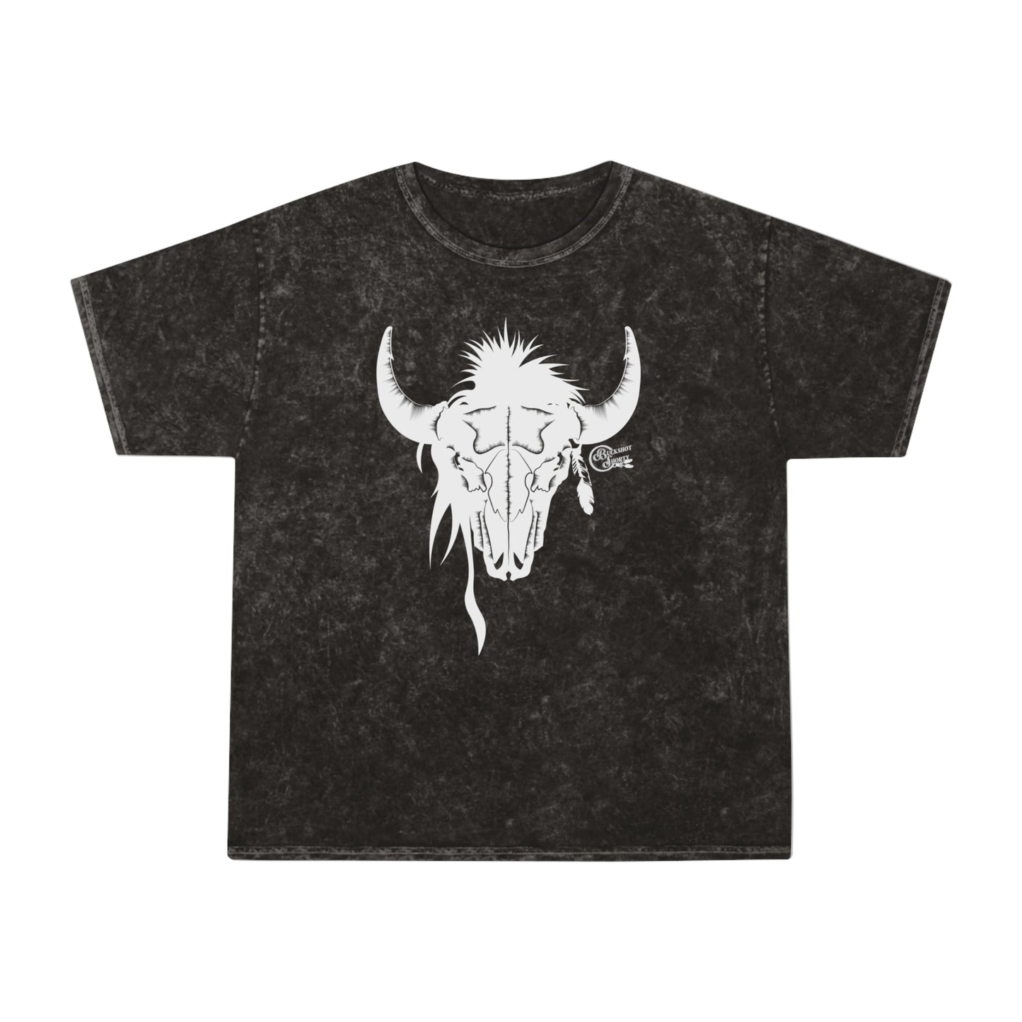 BuckShot Buffalo Unisex Mineral Wash T-Shirt